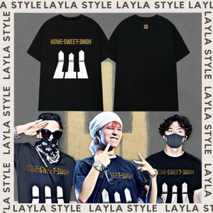 （Giao hàng 24h）Angela ÁO SWEET HOME BIG BANG G-DRAGON DAESUNG TAEYANG LAYLASTYLE KWON JI YONG CAO CẤP UNISEX IDOL KPOP