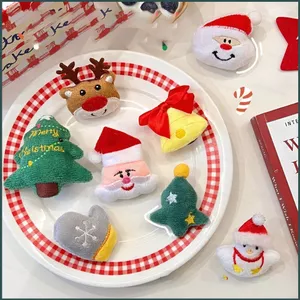 YT4 Hoạt Hình Dễ Thương Giáng Sinh Ông Già Noel Nai Sừng Tấm Người Tuyết Sang Trọng Trâm Cài pin Cô Gái Trang Trí Huy Hiệu Túi Và Quần Áo accessorie