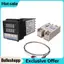 Belleshopp Belleshopp Bộ điều khiển PID kỹ thuật số chung với hệ thống điều khiển nhiệt độ SSR 40A REX C100 để ép đùn nhựa