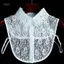 PNPIA- Ren Nữ Có Thể Tháo Rời Cổ Vintage Chắc Chắn Đứng Cổ Giả Áo Có Thể Điều Chỉnh Quần Áo Nữ Cổ Giả Quần Áo Phụ Kiện