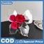 Bướm Trong Suốt Acrylic Bình Hoa Ba Chiều Cắm Hoa Phụ Kiện Bình Bướm Trang Trí Nhà Cửa
