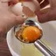 Dụng cụ tách lòng trắng trứng Dụng cụ bằng thép không gỉ Dụng cụ lọc lòng đỏ trứng Phụ kiện nhà bếp Dụng cụ chia phễu tách thìa VN