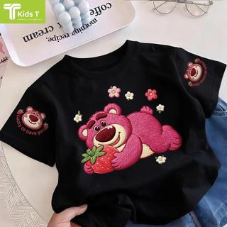 COD✅ (Hồ Chí Minh)Kids T Mall Áo phông tay ngắn In hình hoạt hình Áo Kiểu rộng và ấn tượng Trẻ em thời trang #VN16