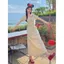 Váy hoa kiểu Pháp mùa hè Phong cách mới Tính khí ngọt ngào Cao cấp Slim-fit Váy dài hơn
