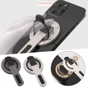 Giá đỡ điện thoại di động ITRUMPET, 360° Giá đỡ điện thoại từ tính hai mặt có thể xoay được, Giá đỡ điện thoại di động siêu mỏng đa góc có thể điều chỉnh đa năng