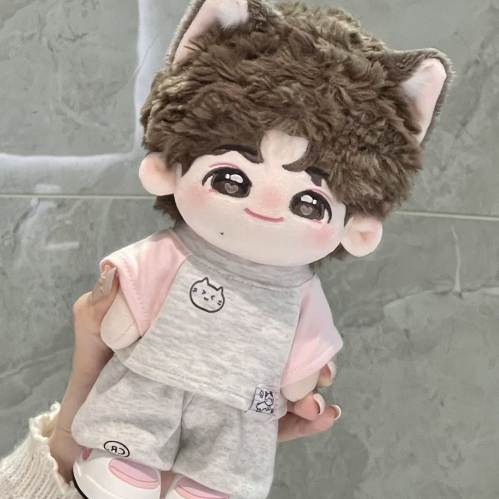 20cm Quần Áo Trẻ Em Quần Áo Cotton Búp Bê Ngọt Ngào Mát Bộ Đồ Thể Thao Áo Series Dễ Thương Trang Điểm Thời Gian Bé Bốn Mùa Phong Cách