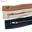 27cm Hai Mặt Dây Kéo Da Túi Xách Tiện Ích Dây Kéo Da Tiện Ích Túi Móc Phần Cứng Dây Kéo Chắc Chắn Phụ Kiện May [VN]