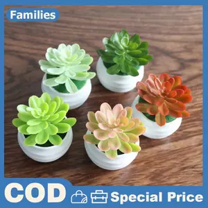 Cây Nhân Tạo Cây Cảnh Cây Nhỏ Chậu Cây Giả Hoa Chậu Đồ Trang Trí Cho Phòng Gia Đình Trang Trí Bàn Khách Sạn Trang Trí Sân Vườn
