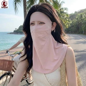 Mặt nạ chống nắng toàn mặt UPF50 + Bảo vệ tia cực tím Bảo hiểm rộng rãi cho các hoạt động ngoài trời