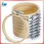 Bộ vòng thêu Mini 9 mảnh bằng tre thủ công nghệ thuật, vòng 3 & 4 inch để may, trang trí nội thất 3 inch