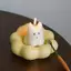 Pudding Mèo Nến Khuôn Silicon DIY Trừu Tượng Để Làm Thơm Đậu Nành Sáp Handmade Xà Phòng Đất Sét Thạch Cao Nhựa Dính Lễ Hội Quà Tặng