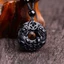 Mặt dây chuyền đôi Pixiu Obsidian phong cách dân tộc cổ điển