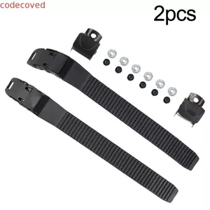 Dây đeo giày trượt patin CODECOVED, Đai ốc thay thế đai ốc Dây buộc ván trượt nội tuyến, Giày trượt tốc độ đa năng Nhựa màu đen Skate Dây đeo khóa thể thao ngoài trời