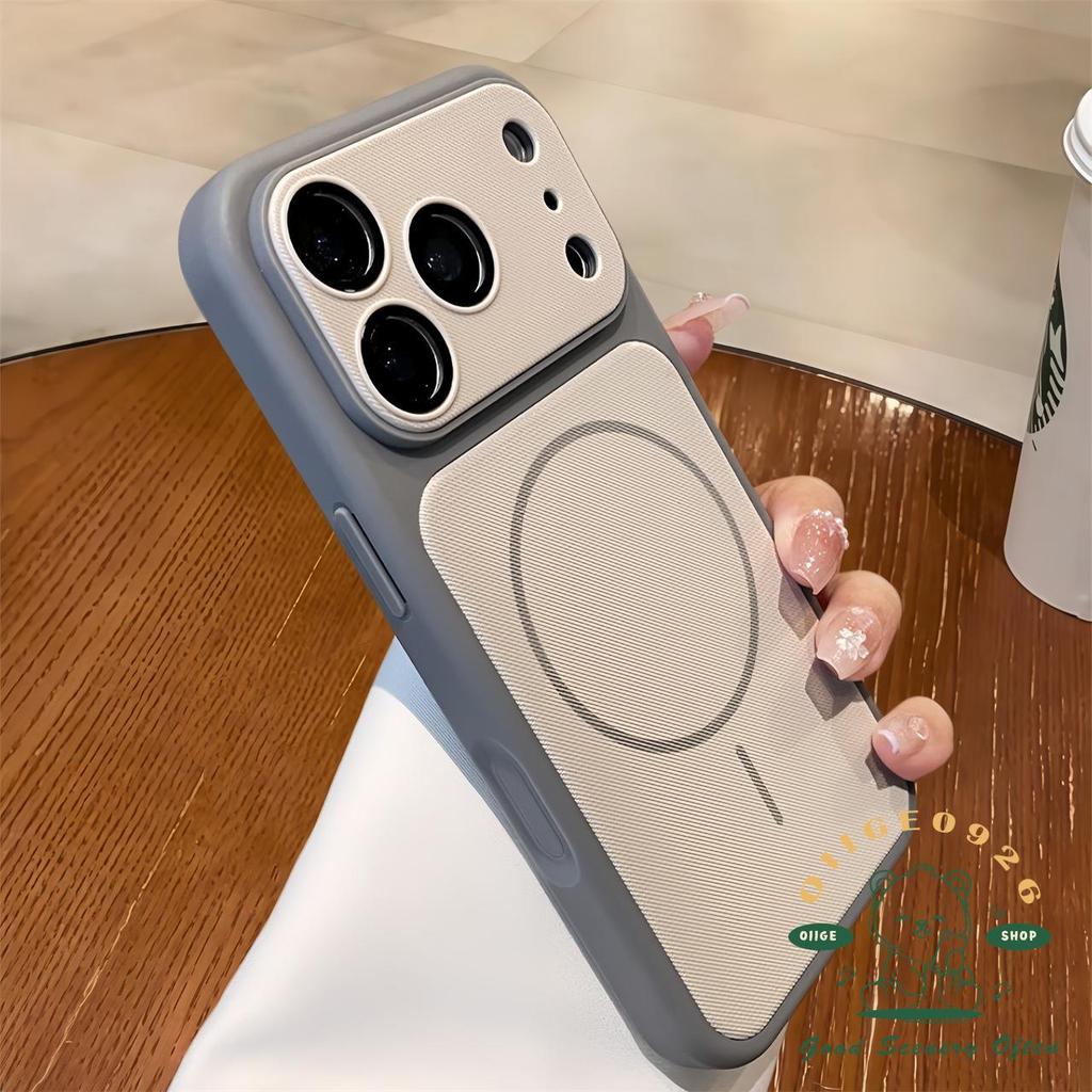 Chất lỏng silica gel sóng điểm từ tính Vỏ điện thoại iphone17 Pro Max 16 15 14 13 12 vỏ cho vỏ iPhone Vỏ mềm silicon TPU chống sốc