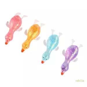 Exhila Bộ 4 Đồ Chơi Bình Định Hình Vịt Đáng Yêu Vui Nhộn Giảm Căng Thẳng Fidgety Đồ Chơi Dành Cho Trẻ Em Và Người Lớn