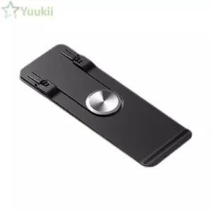 Giá đỡ điện thoại di động YUUKII, Giá đỡ máy tính bảng siêu mỏng tự dính, Thép không gỉ cao cấp 360° Xoay đa năng Giá đỡ máy tính để bàn