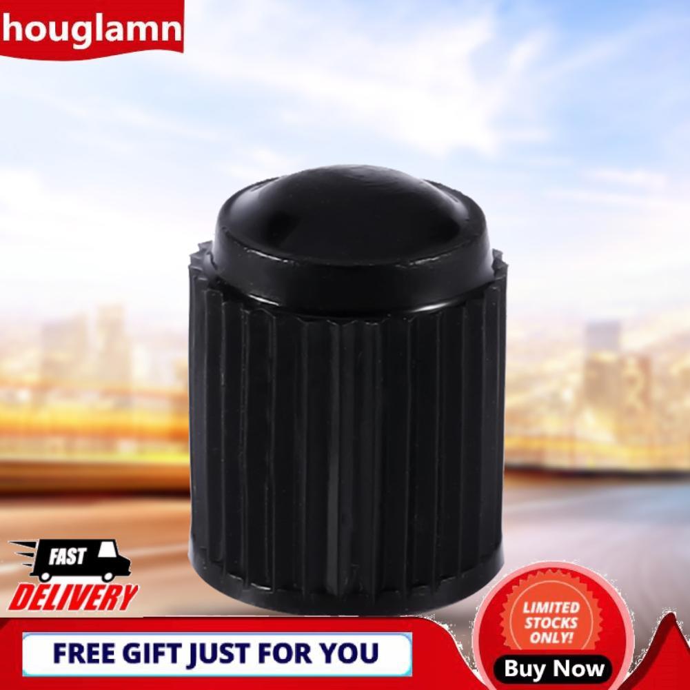 Houglamn Houglamn Lốp Van Thân 100 Chiếc Nhựa ABS Màu Đen Xe Hơi Xe Đạp Xe Máy Xe Tải Bánh Xe