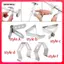 Kẹp giữ đầu dò nướng kẹp nhiệt kế đầu dò bằng thép không gỉ đa năng,