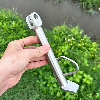 Chân  chống nghiên inox304 (không ốc và lò so) cac dong xe vario sius. wave ex …