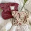 LUImo Corduroy Túi Đựng Mỹ Phẩm Lớn Hàn Quốc, Clutch Cầm Tay Nữ, Hộp Đựng Đồ Vệ Sinh Cá Nhân Xinh Xắn SBS