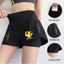 Quần short nữ cầu lông hai lớp Li Ning có độ đàn hồi cao không bị giới hạn in 3D dáng rộng khô nhanh mồ hôi tập luyện, tập thể dục, quần short thể thao yoga