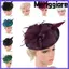 MERIGGIARE Fascinator Mũ Nữ Lông Vũ Hoa Tiệc Tối