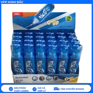 Bút Xóa Nước Deli 39292 – Dung Tích 12ml, Mau Khô, Xóa Nhanh, Học Sinh Sinh Viên Văn Phòng