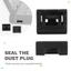 10 Chiếc USB Bụi Cắm Cổng Sạc Nắp USB Khóa An Ninh Đa Năng Chống Bụi Bảo Vệ PC Notebook Laptop