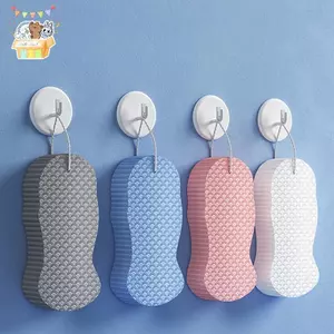 Fiber Body Scrub Bath Sponge Bàn chải tẩy tế bào chết Magic Sản phẩm phòng tắm Hàng hóa gia dụng Vườn nhà ELWW