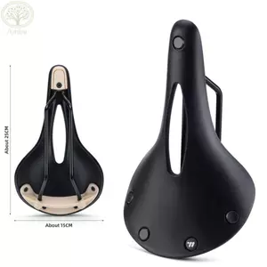 AMLU Xe Đạp, Đường Sắt Thép Đệm Rỗng Công Thái Học Đi Xe Đạp, Phong Cách Retro Chống Mài Mòn Carbon Công Thái Học Đệm Ghế Xe Đạp Đường Bộ