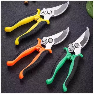 Vườn Thép Không Gỉ Tiết Kiệm Nhân Công Cây Trái Cây Kéo Cắt Tỉa Hoa Kéo Nhánh Dày Kéo Dụng Cụ Làm Vườn Nhánh Kéo Hoa Nhánh Kéo
