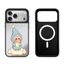 Ốp điện thoại cứng gương hoạt hình dễ thương từ tính cho IPhone 15 14 13 12 11 16 Plus 17 Pro Max 17 Vỏ chống sốc không khí