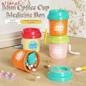Hộp Đựng Thuốc AFTEROF, Hộp Đựng Thuốc Chống Ẩm 3 Lưới, Sáng Tạo Có Nắp Kín Hộp Bảo Quản Thuốc Cho Gia Đình & Du Lịch