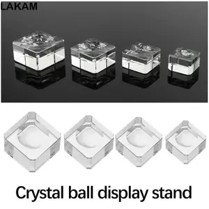 Giá đỡ bệt hỗ trợ trong suốt LAKAM cho giá đỡ bóng vuông