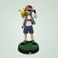 PS1 Pokemon Ash Ketchum Pikachu Nhân Vật Hành Động Anime Huấn Luyện Sưu Tập Đồ Chơi Mô Hình SP1
