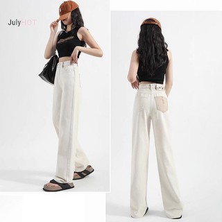 Quần Jeans Nữ Thời Trang Cao Cấp Ống Rộng