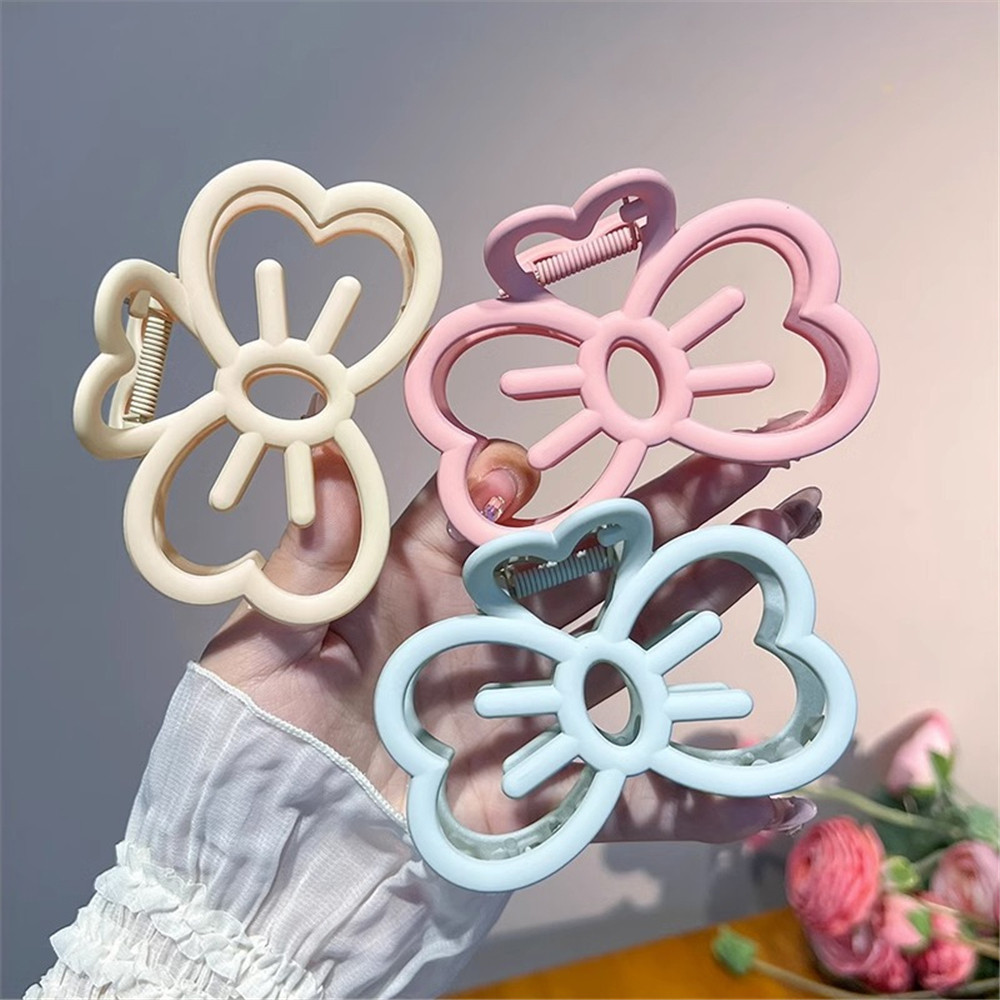 Kẹp Tóc Đơn Giản & Dễ Thương: Nơ, Cuộn Lưng Đầu, Cá Mập