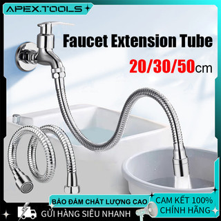 Dây nối vòi nước Inox 304 chống gỉ - Xoay 720 độ đa năng dùng cho tất cả loại vòi