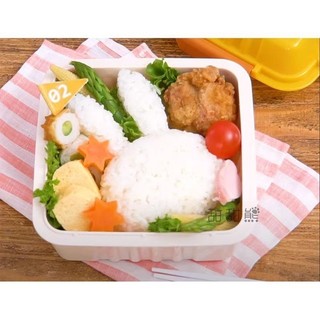 Bữa Ăn Bento Cơm Bóng Khuôn Sushi Hoạt Hình Dễ Thương Miffy Thỏ Trẻ Em Bữa Sáng Cà ri Nắp Cơm Tưới Khuôn Cơm Bóng B9XP