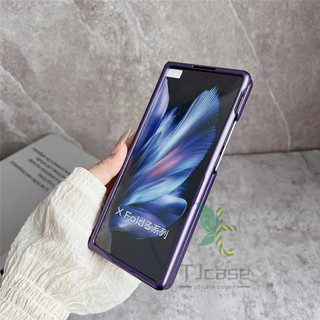 Bản lề lò xo mờ siêu mỏng 2in1 Case Funda For vivo x gấp 3 x gấp 3pro x gấp 5 Vỏ phim cường lực
