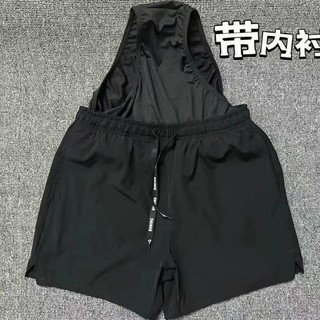 Volanti Sports Three-Point Sports Fitness Track and Field Shorts Lining Men's and Women's Breathable Quick-Drying Running Training Marathon dG1X