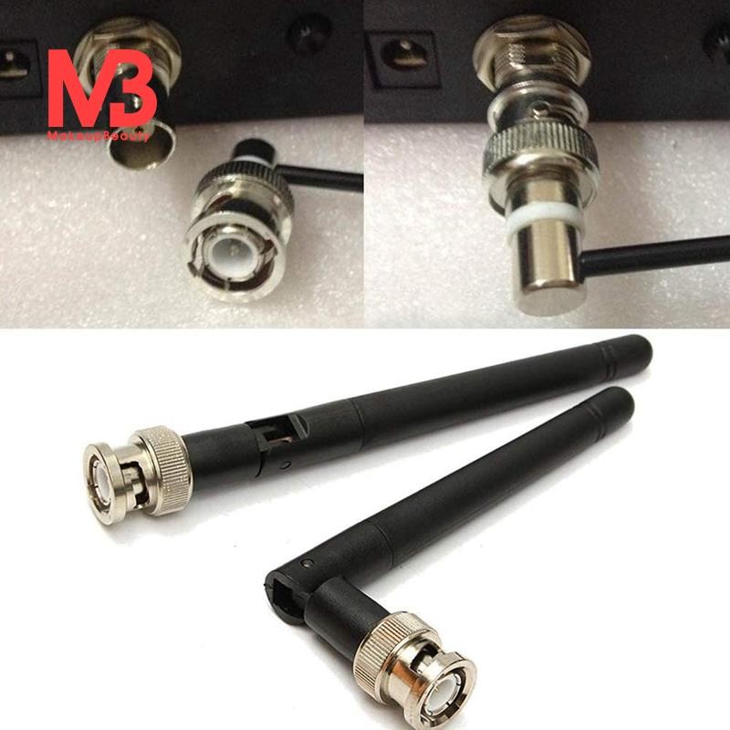 2 Ăng Ten UHF Có Đầu Nối BNC Cho Sennheiser EW100 EW300 EW500 G3 Evolution G3 Series Thu Micro Không Dây