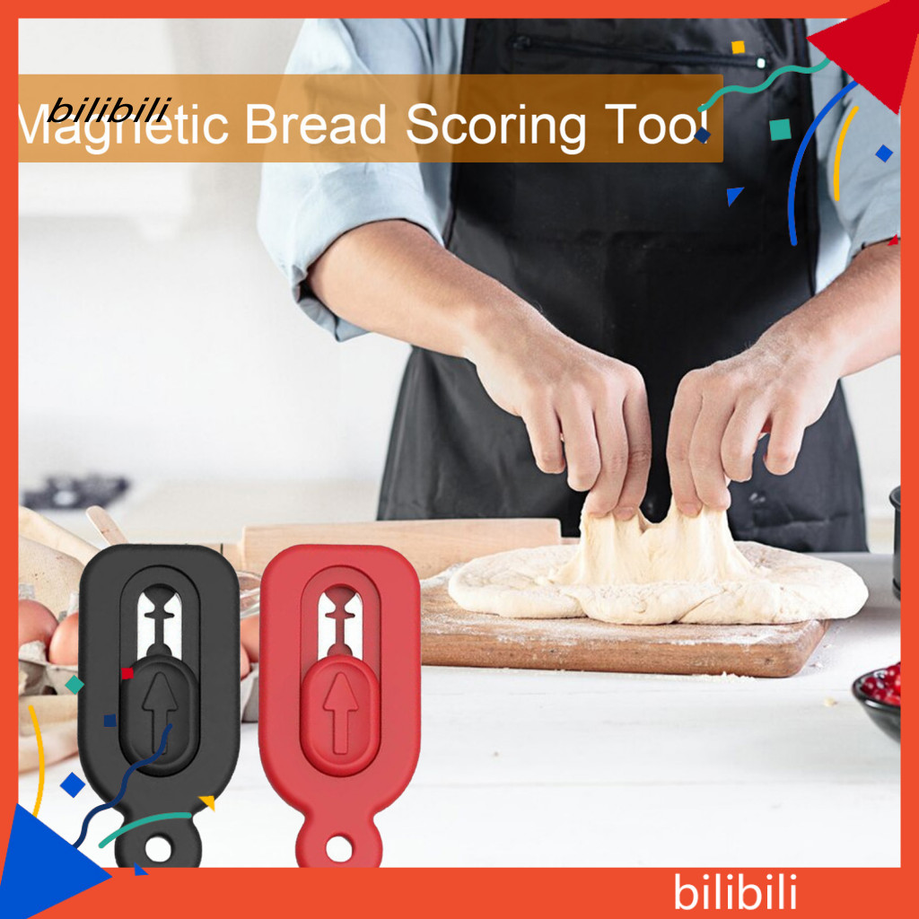 Dụng cụ thiết kế bánh mì BIL Lưỡi thép không gỉ cho bánh mì Bộ cắt bánh mì cao cấp cho thợ làm bột chua Artisan Bao gồm 5 lưỡi dao thay thế Hoàn hảo cho Baguettes và tự làm