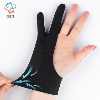 [DTA] Chống bẩn Chống cảm ứng Chống mài mòn và chống mồ hôi Hai ngón Găng tay vẽ tranh chống chạm để vẽ Găng tay máy tính bảng VN