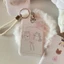 Vỏ thẻ xe buýt OLVIDO, Hộp đựng thẻ dọc hình mèo hoạt hình, Thẻ ảnh thần tượng ABS màu hồng trượt