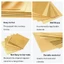 Tấm đồng thau JUIC, Tấm đồng nhiều kích cỡ, Mô hình DIY 0,5 / 1 / 2 / 3mm
