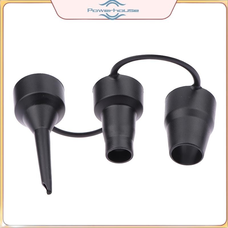 POWER 3 Kích Cỡ Di Động Nhanh Cho Máy Bơm Không Khí Làm Rơi Bể Bơi Nhựa Sofa Đồ Chơi Bãi Biển Vòi Phun Thay Thế Miệng.