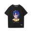 Tấn Công Titan Eren Jaeger Anime Hàng Hóa Cotton Nguyên Chất Lỏng Lẻo Lắp Nam Nữ Tay Ngắn Áo Cặp Đôi Trang Phục