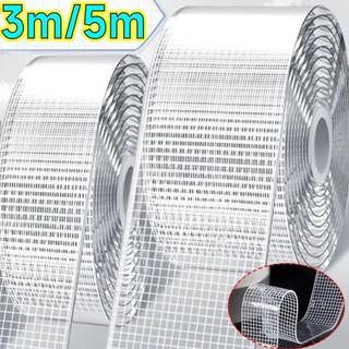 Keo dán hai mặt siêu cứng ROOMYCO, Băng dính lưới có thể tháo rời 1 / 2mm, Dải băng không dấu vết được nâng cấp chống thấm nước