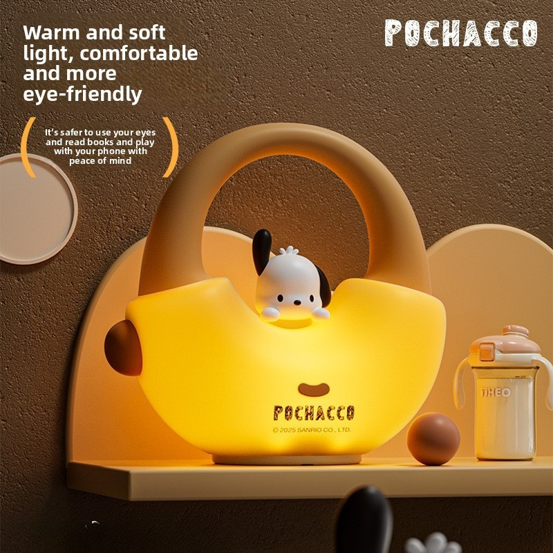 Sanrio Kuromi Cinnamonroll Mặt Trăng Đèn LED Kawaii 3D Hoạt Hình Trang Trí Dễ Thương Vẻ Đẹp Phòng Ngủ Đèn Ngủ Đầu Giường Trang Trí Đèn Quà Tặng